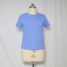 sporting leisure short sleeve Embroidery tshirt