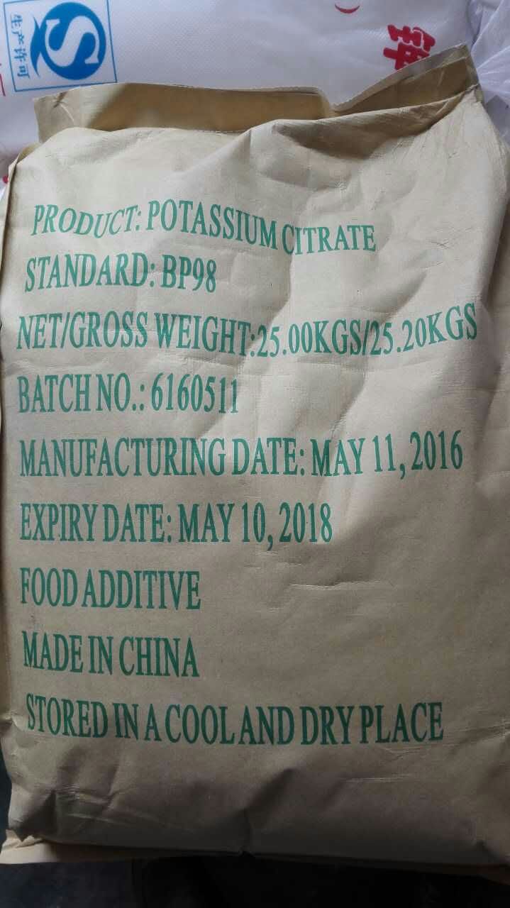 Potassium citrate-package