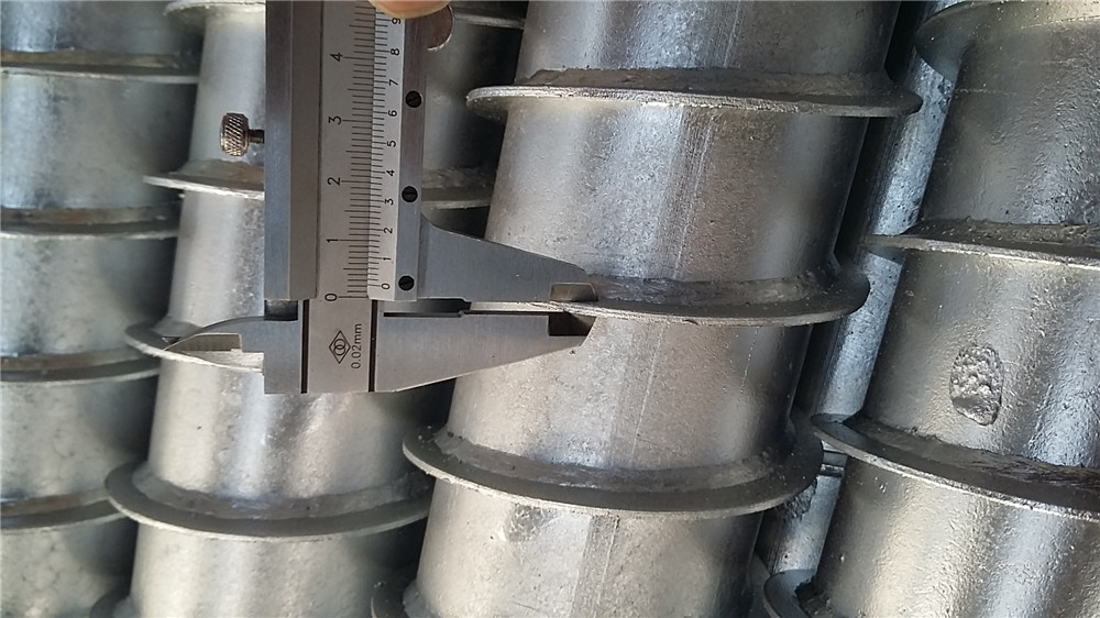 galvanized ground screw 