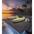 Design Especial Único Outdoor Leisure Wicker Sunbed