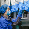 Guantes de examen de nitrilo médico desechables Malasia