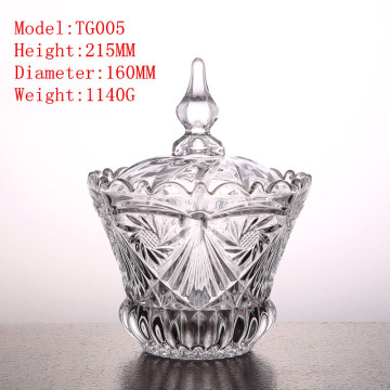 Crystal glass decorative box