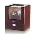 Automatic Wood Watch Winder in Wood-Grain