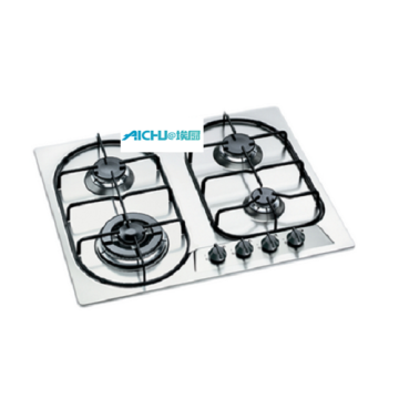 Glen 4 Burners en acier inoxydable Hobs intégrés