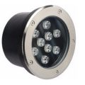 Outdoor lighting recessed led underground light 9watt