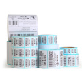 Custom blank self adhesive thermal label roll