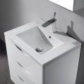 Moderno gabinete de baño de alta calidad MDF (US008)