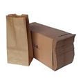 Market shopping kraft paper bags for packing vegetables