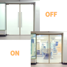 Elektronisch intelligentes Glasfilm Tint Hospital Privatschraum Raum