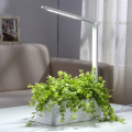 Pot de fleur de jardin hydroponique avec lumière LED