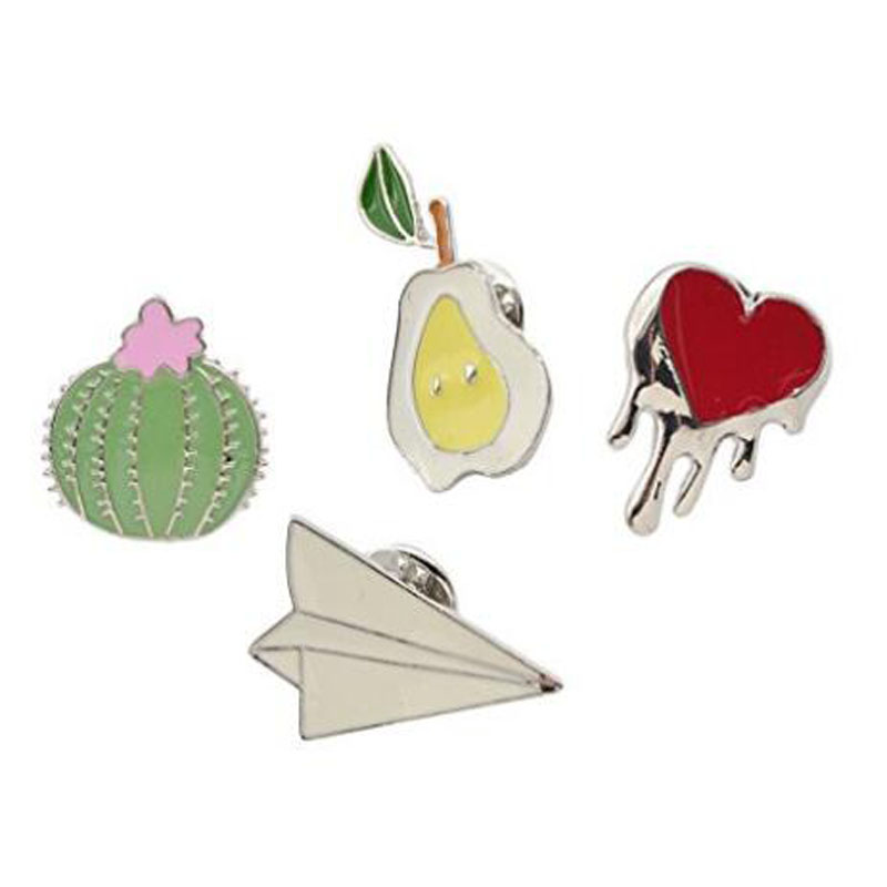 Cute Enamel Breastpin Dogs Cat Collar Brooches