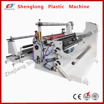 Máquina de rebobinamento de corte automático para fita Adhseive / Pet / PVC