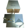 Luxury Gold Ribbon Hot Stamping Gift Box