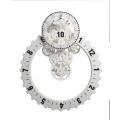 No.3 Big Silver Gear Reloj de pared