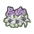 Custom Easter Rabbit Twill Embroidery Patches