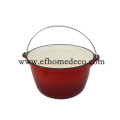 Ecofriendly Red Enamel Casserole