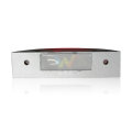 red LED flashing aluminum pavement solar road stud