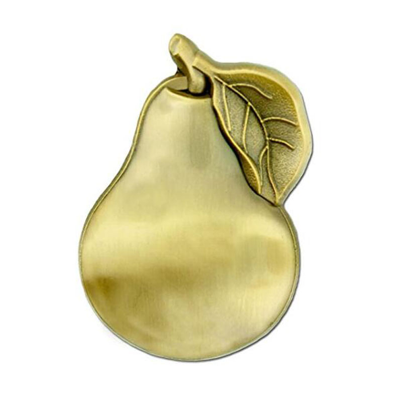 Bronze Plated Juciy Pear Food Fruit Lapel Pin