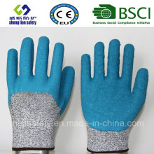 Cut Resistant Safety Work Glove with 3/4 Latex Coated