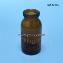 10ml âmbar moldada garrafa