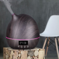 Wood Clock Design Air Humidifier With Alarm Clock