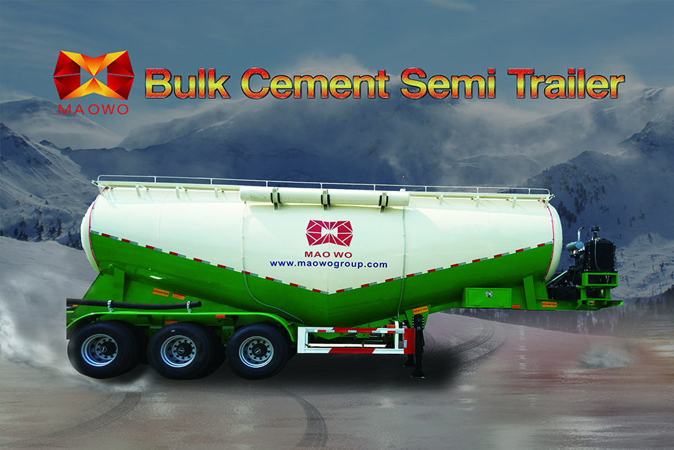 bulk cement truck