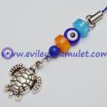 Evil Eye Protective Metal Turtle Mobile Phone Charm Pendant Wholesale