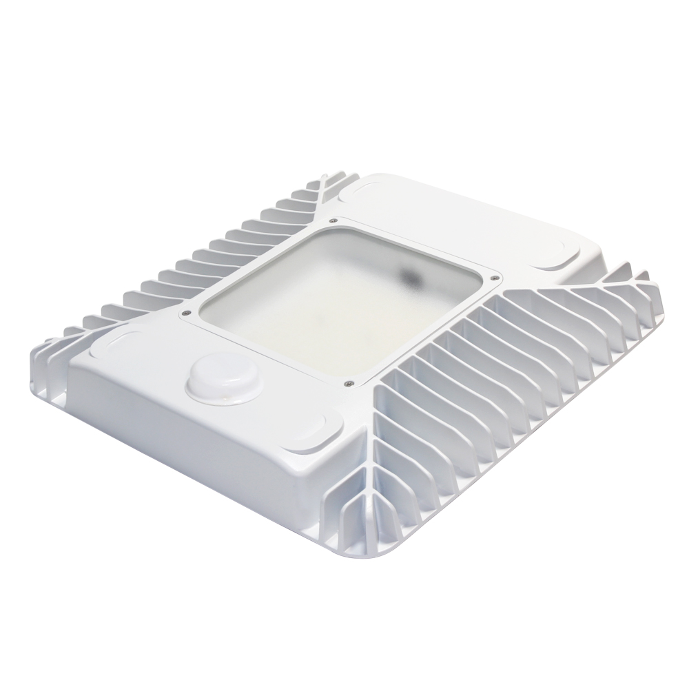 100W Led Sensor Canopy lights fixtures 5000K