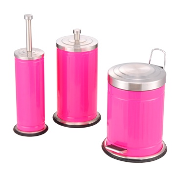 Toilet Brush and 5L Trash Can Combo Set