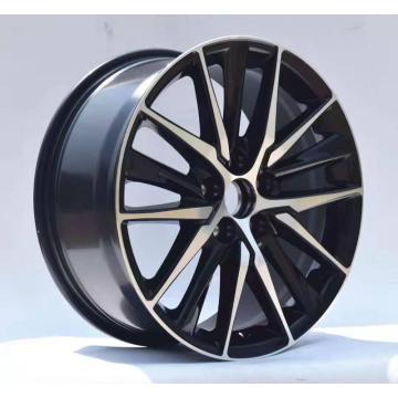Toyota Camry 2021 replacement wheel BLACK MACHINED rims