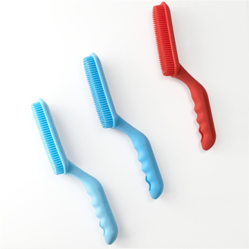 Pet Handle Silicone Pet Shower Cleaning Brush