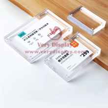 Acrylic Plexiglass Price Tag display Holder