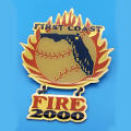 Metal Enamel Badges Custom Printing Button Badge