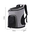 Backpack Pet Pet Ventilated Pet à ouverture pliable