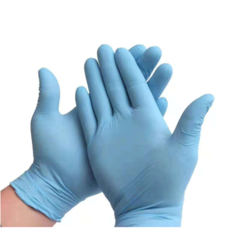 Medical use disposable Nitrile gloves in stock