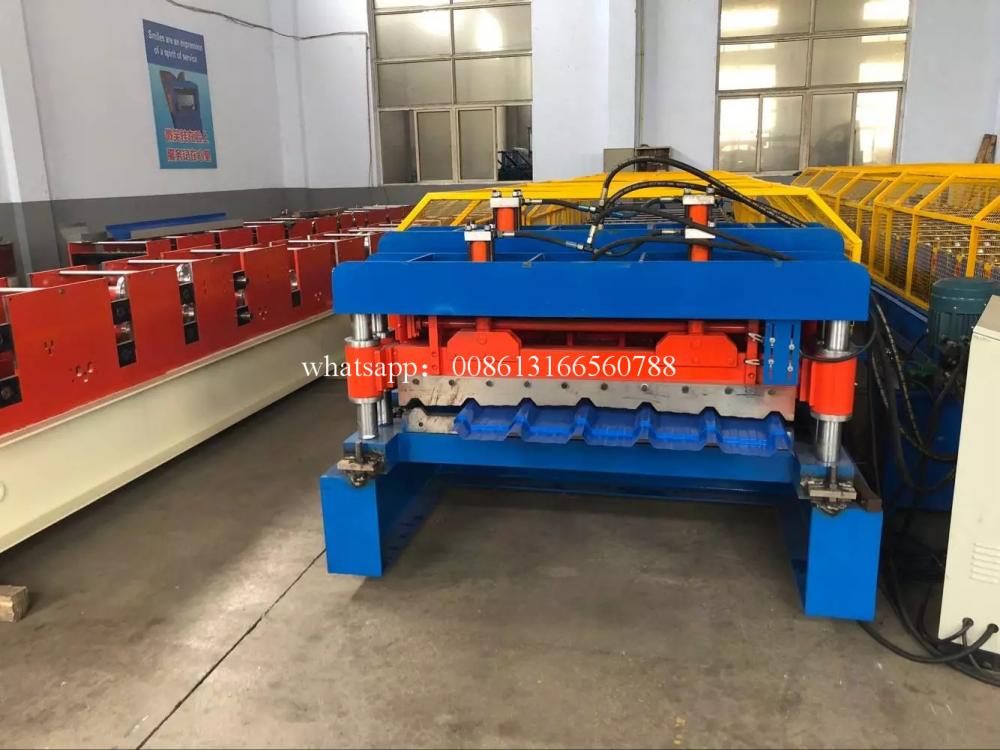 Glazed Roof Tile Roll Forming Machine