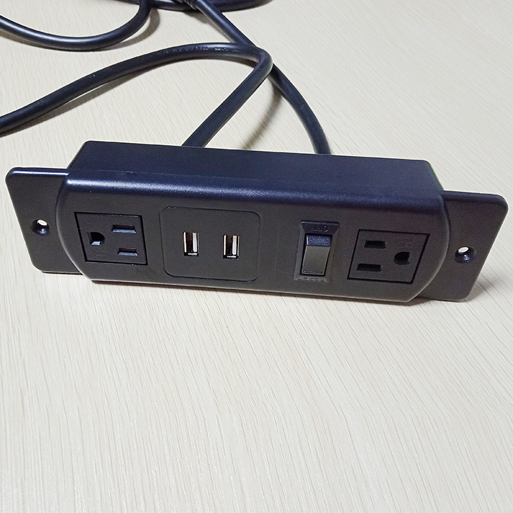 US Recessed Tabletop Socket