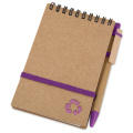 Mini A6 A7 Spiral Notebook with Pen for Custom Printing (PNB046)