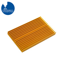 Gold Anodizing Aluminum PCB Heat Sink