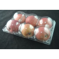 Transparent Plastic Clamshell Fruit Trays For 6000 G