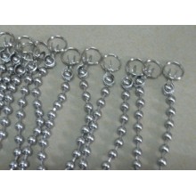 Aço inoxidável Chain Link Bead Cortina