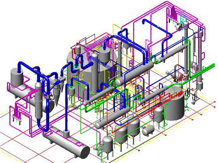 Three-Dimensional Layout of Workshop