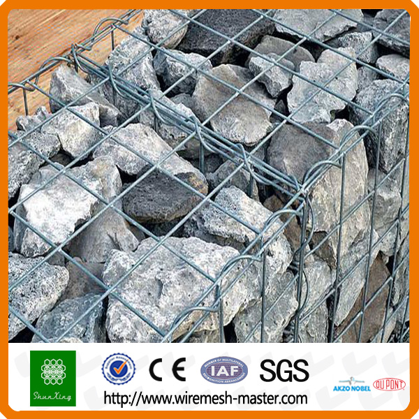 welded gabion fence