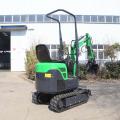 1ton Kubota engine micro bagger crawler small digger