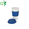 Protecteur de silicone bouteille de verre avec manche