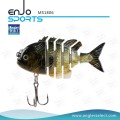 Angler Selecione Multi articulado Fishing Life-Like Lure Isca Baixo Swimbait iscas duras isca pesca iscas (MS1806)