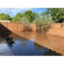 bamboo wooden outdoor fencing bamboo fencing waterproof