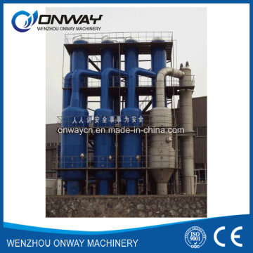 Stainless Steel Titanium Vacuum Film Evaporation Crystallizer Waste Water Effluent Treatment Plant