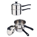 10 pcs cookware set with 4pcs egg poacher