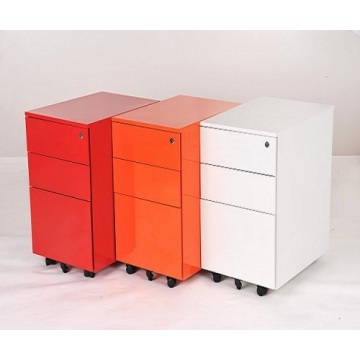 3 drawer steel file cabinet vertical pedestal